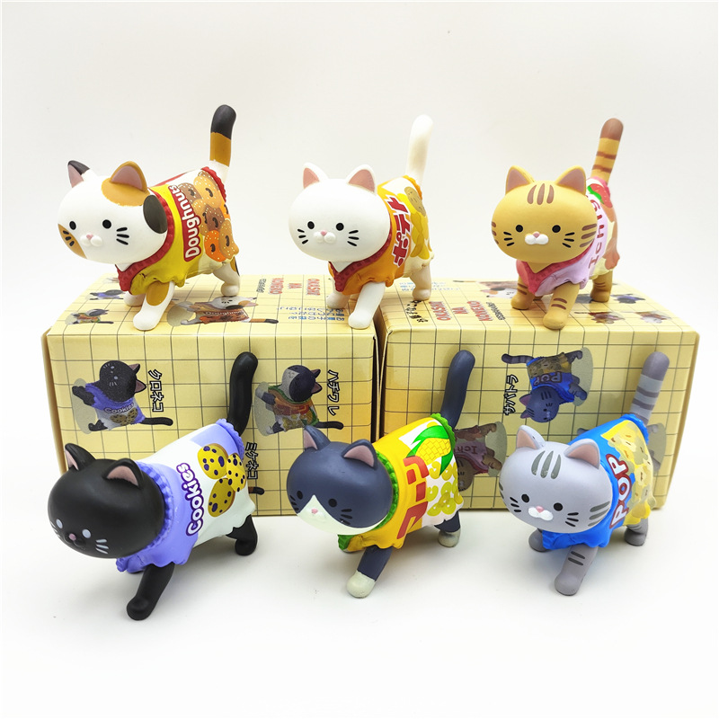 Cute Cat Blind Box Wearing Can - огляд і ціна Kids Toys Xmas