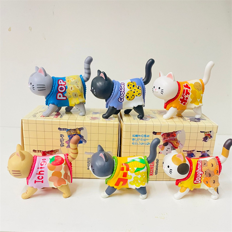 Cute Cat Blind Box Wearing Can - огляд і ціна Kids Toys Xmas