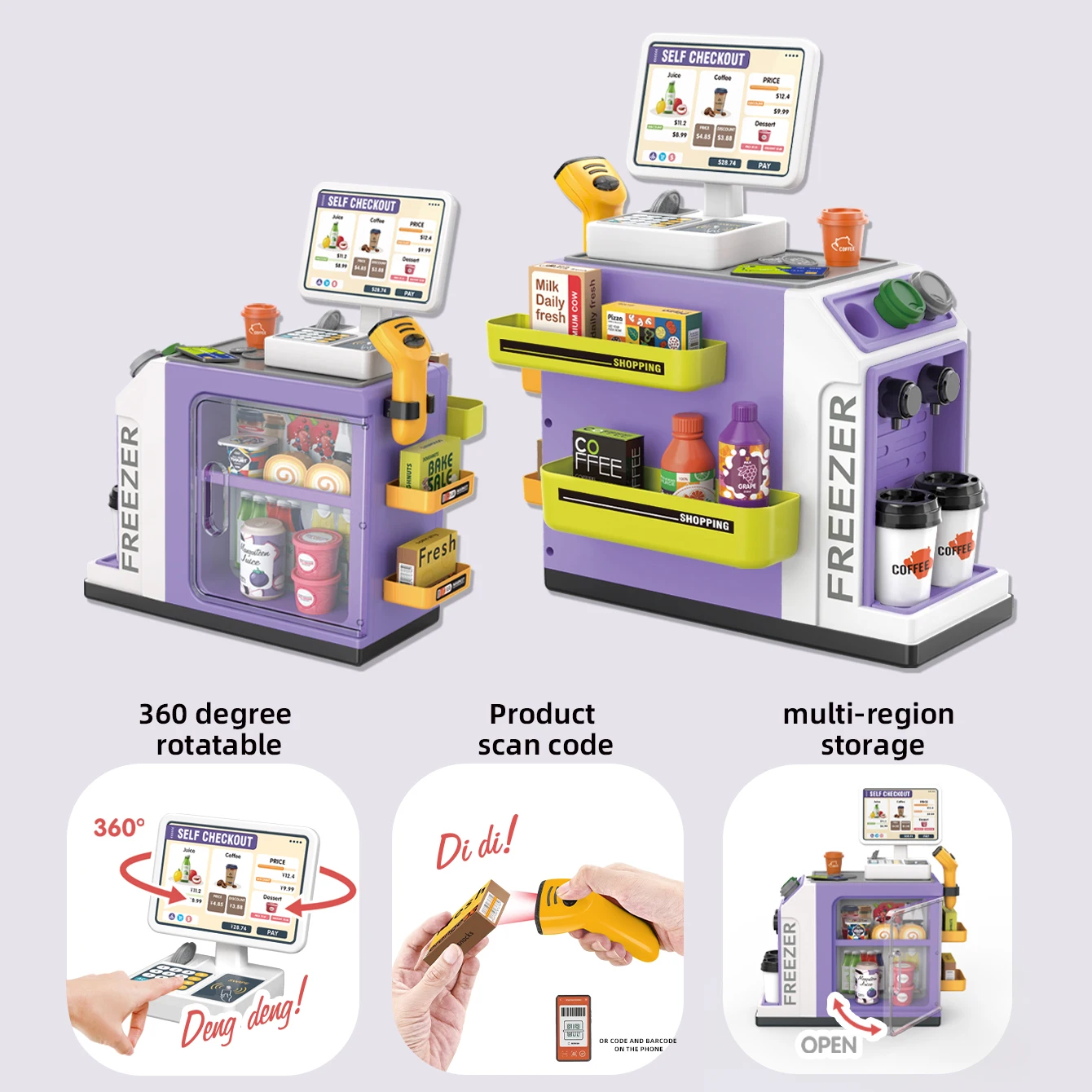 Mini Supermarket Cash Register - огляд і ціна Toy Cash Register