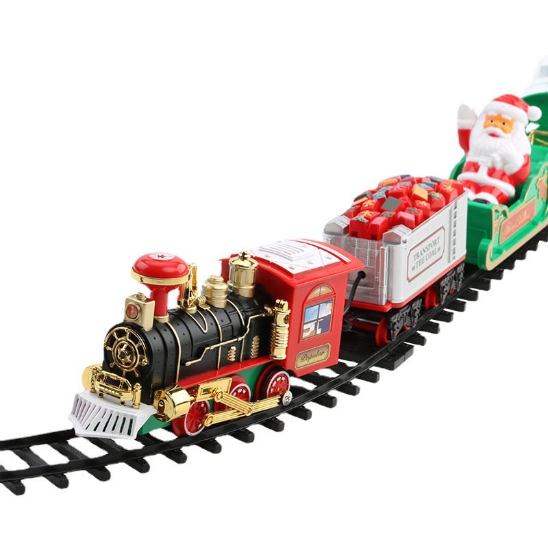 Electric Christmas Train Set M - огляд і ціна Kids Toys Xmas