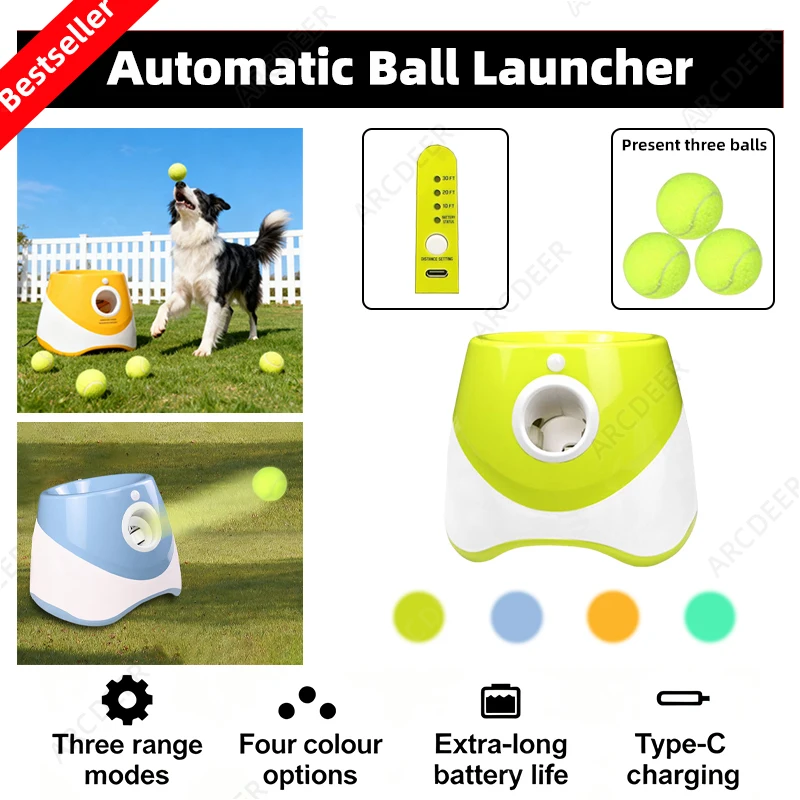 Rechargeable Automatic Ball La - огляд і ціна Catapult Launcher Toy